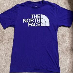 The North Face Blue Short Sleeve Tee